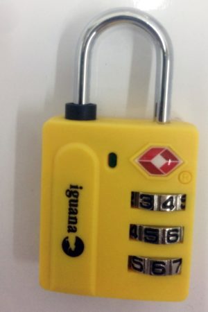 IGUANA TSA COMBINATION LOCK - מנעול קוד מספרים לטיסות