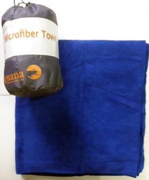 IGUANA - מגבת מיקרופייבר כחול
