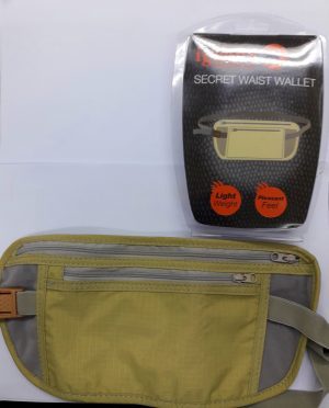 IGUANA SECRET WAIST WALLET - פאוץ' נסתר לכסף ומסמכים