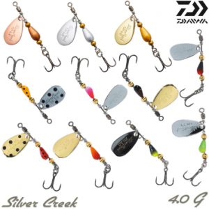 DAIWA SILVER CREEK SPINNER 4G - דמוי