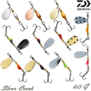 DAIWA SILVER CREEK SPINNER 6G - דמוי