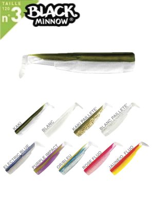 FIIISH BLACK MINNOW NO.3 - רק גופים