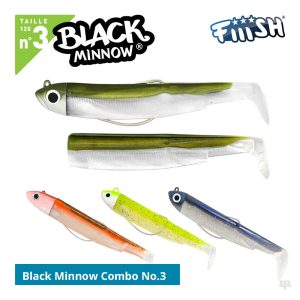 FIIISH BLACK MINNOW COMBO NO.3 SEARCH 18G
