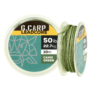 GOLDEN CARP Leadcore 10m 50lb Camo Green