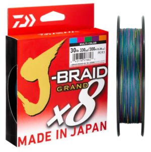 חוט - (צבעוני)DAIWA J-BRAID GRAND 8 BRAID 500M MC
