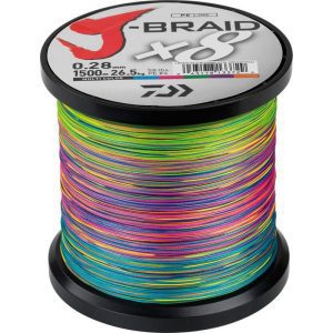 DAIWA J-BRAID 8 BRAID 1500M צבעוני MC - חוט