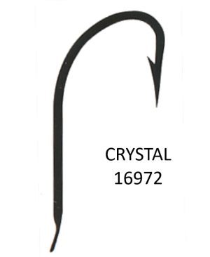 YOUVELLA 16972 CRYSTAL 100Pcs. - קרס