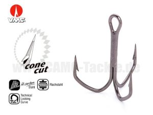 VMC 8574 BARBARIAN® TREBLE X2 5PCS. - משולש