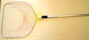 SKIPPER HEAVY DUTY LANDING NET - רשת הרמה טלסקופית ראש קבוע (40*40) מאלומיניום