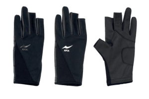 APIA FINGER CUT GLOVES X-BLACK SIZE L