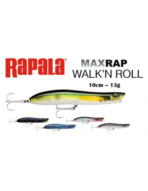 Rapala MXRWR10 Max Rap Walk'N Roll 10