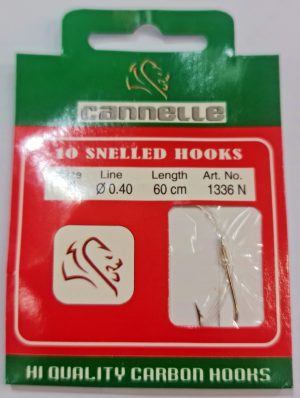 CANNELLE SNELLED HOOKS 1336 - קרס  קשור עגול/נורבגי