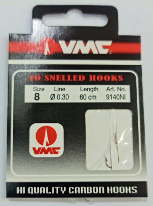 VMC SNELLED HOOKS 9140 - קרס  קשור עגול/נורבגי