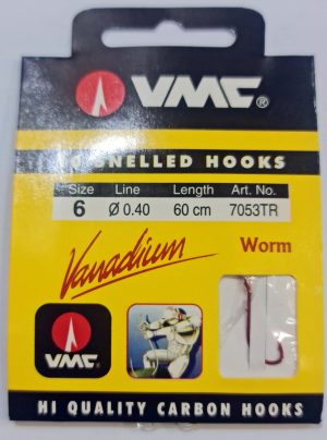 VMC SNELLED HOOKS 7053 VANADIUM - קרס קשור ונדיום