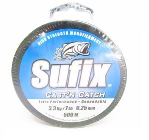 Sufix Cast 'n Catch Green 125g - חוט ניילון