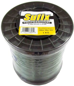 Sufix Professional Super Soft 1KG Spool - חוט ניילון