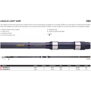 DAIWA LEGALIS LIGHT SURF