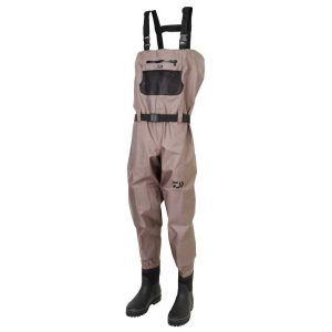 DAIWA Breathable 3-layer waders with boots