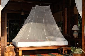cocoon Travel Net Double Polyester mesh MNT2 white 220X200 cm