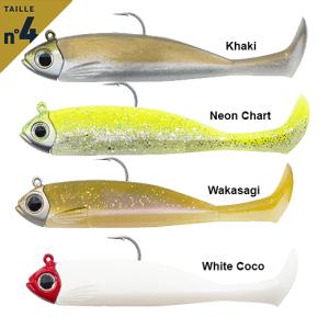 FIIISH BLACK MINNOW COMBO NO.3 SHORE 12G