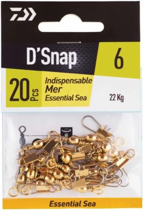 DAIWA Essential Snap Swivel for Sea
